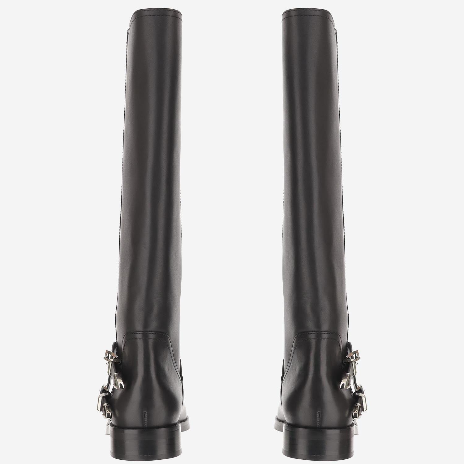 STIVALI CHEVAL IN PELLE SD0635 P001Z99 PINKO 