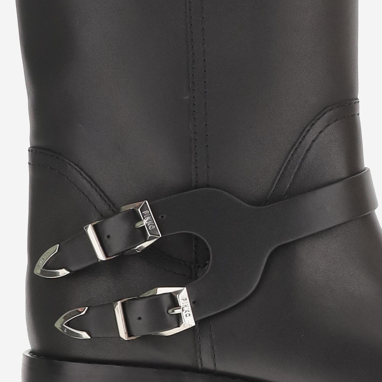 STIVALI CHEVAL IN PELLE SD0635 P001Z99 PINKO 