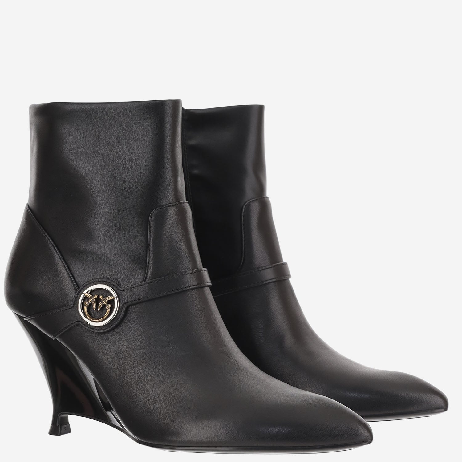 STIVALETTI GWEN IN PELLE SD0639 P095Z99 PINKO 