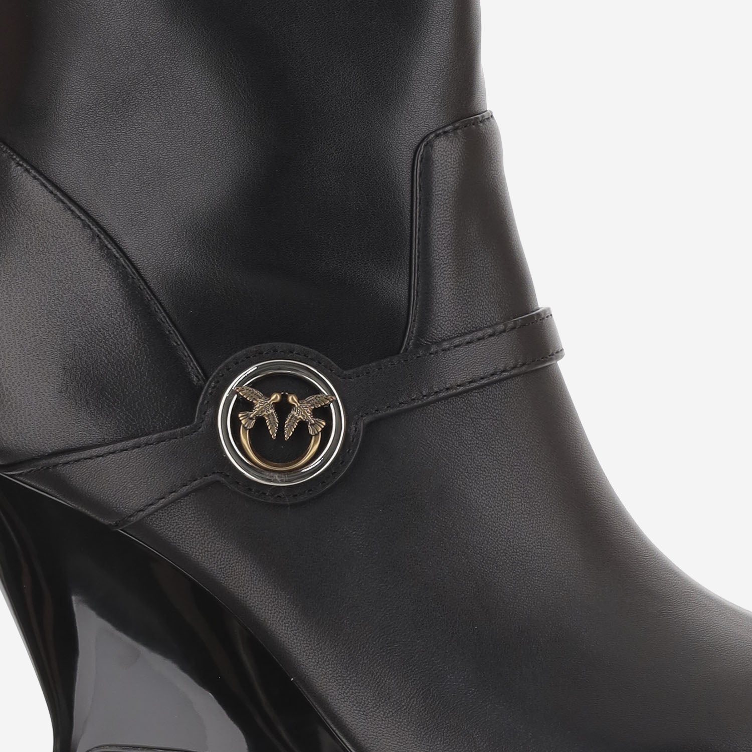 STIVALETTI GWEN IN PELLE SD0639 P095Z99 PINKO 