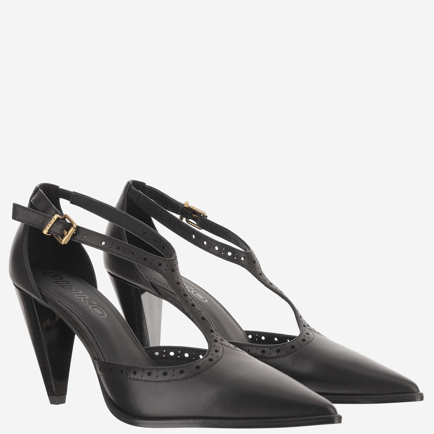 Decolleté Gwen in pelle SD0651 P001Z99 PINKO 