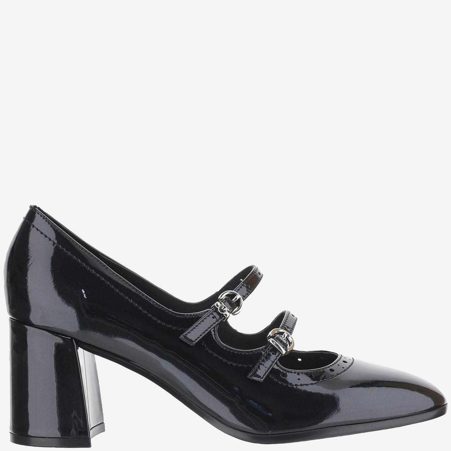 Décolleté Mary Jane in pelle effetto vernice SD0687 P050Z99 PINKO 
