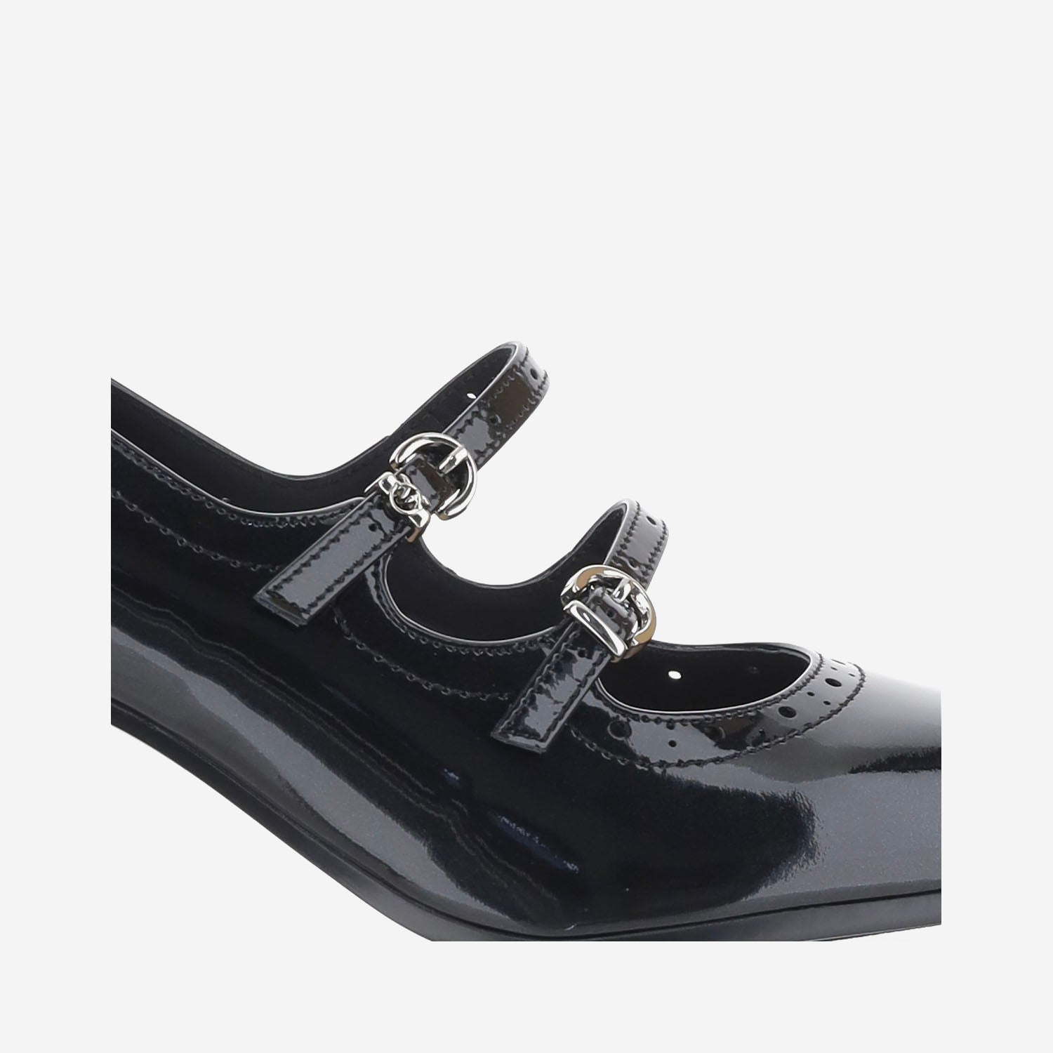 Décolleté Mary Jane in pelle effetto vernice SD0687 P050Z99 PINKO 