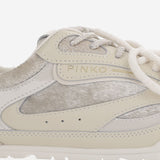 SNEAKERS YULIA IN PELLE E MESH CON CHIUSURA BI-COLORE SS0185 P153DY7 PINKO 