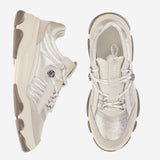 SNEAKERS ATHENA IN PELLE CON LOGO SS0195 P038Z22 PINKO 