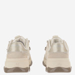 SNEAKERS ATHENA IN PELLE CON LOGO SS0195 P038Z22 PINKO 