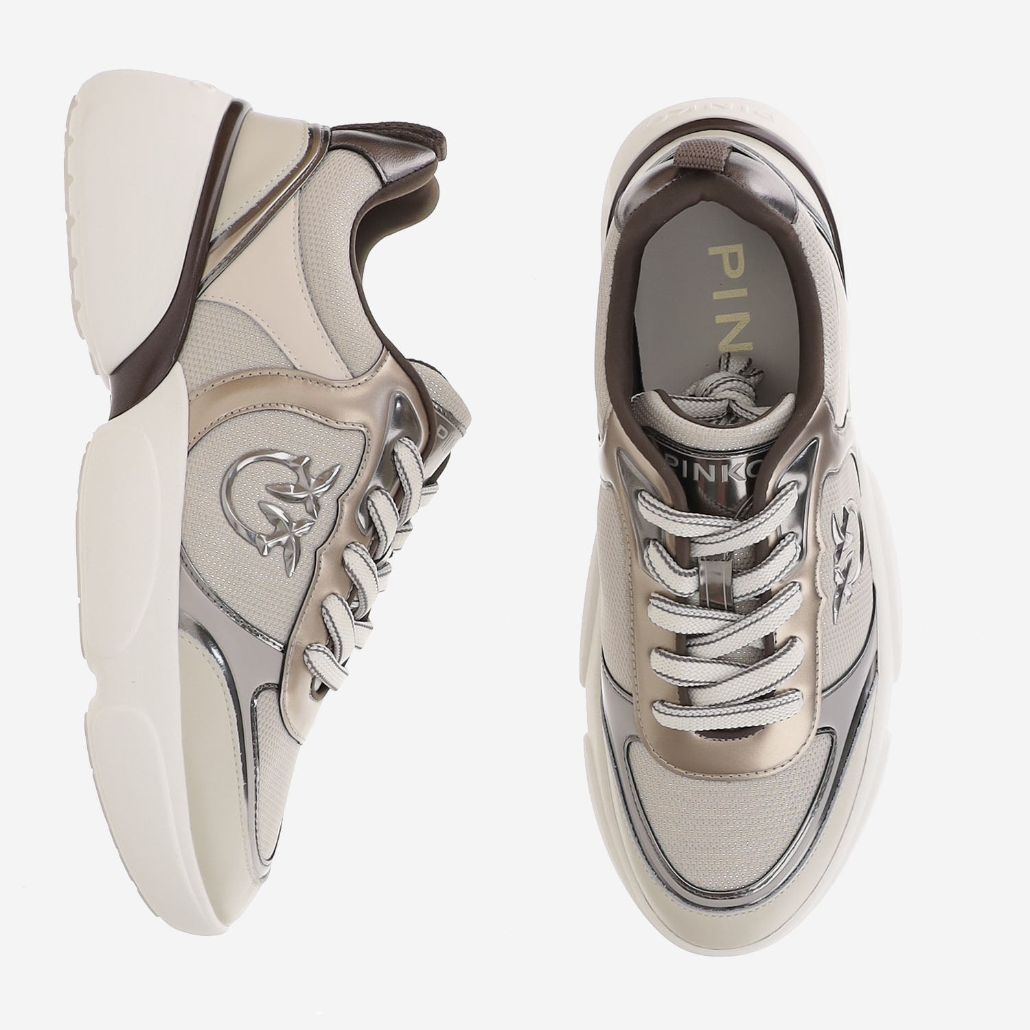 SNEAKERS ALBA IN MISTO PELLE SS0211 P027ZU5 PINKO 