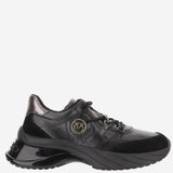 SNEAKERS IN PELLE CON LOGO SS0215 P021Z99 PINKO 