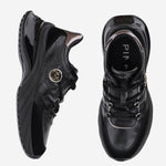 SNEAKERS IN PELLE CON LOGO SS0215 P021Z99 PINKO 