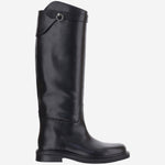 STIVALI IN PELLE CON CINTURINO DECORATIVO EAP1 MIRAGENERO POEVE 