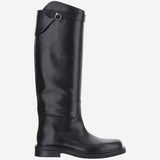 STIVALI IN PELLE CON CINTURINO DECORATIVO EAP1 MIRAGENERO POEVE 