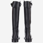 STIVALI IN PELLE CON CINTURINO DECORATIVO EAP1 MIRAGENERO POEVE 