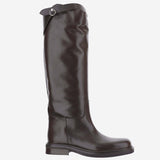 STIVALI IN PELLE CON CINTURINO DECORATIVO EAP1 MIRAGETDM POEVE 