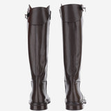 STIVALI IN PELLE CON CINTURINO DECORATIVO EAP1 MIRAGETDM POEVE 