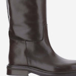 STIVALI IN PELLE CON CINTURINO DECORATIVO EAP1 MIRAGETDM POEVE 