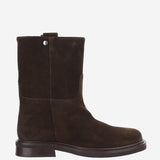 STIVALETTI IN SUEDE CON PUNTA TONDA EAP3 VELURTDM POEVE 