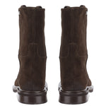 STIVALETTI IN SUEDE CON PUNTA TONDA EAP3 VELURTDM POEVE 