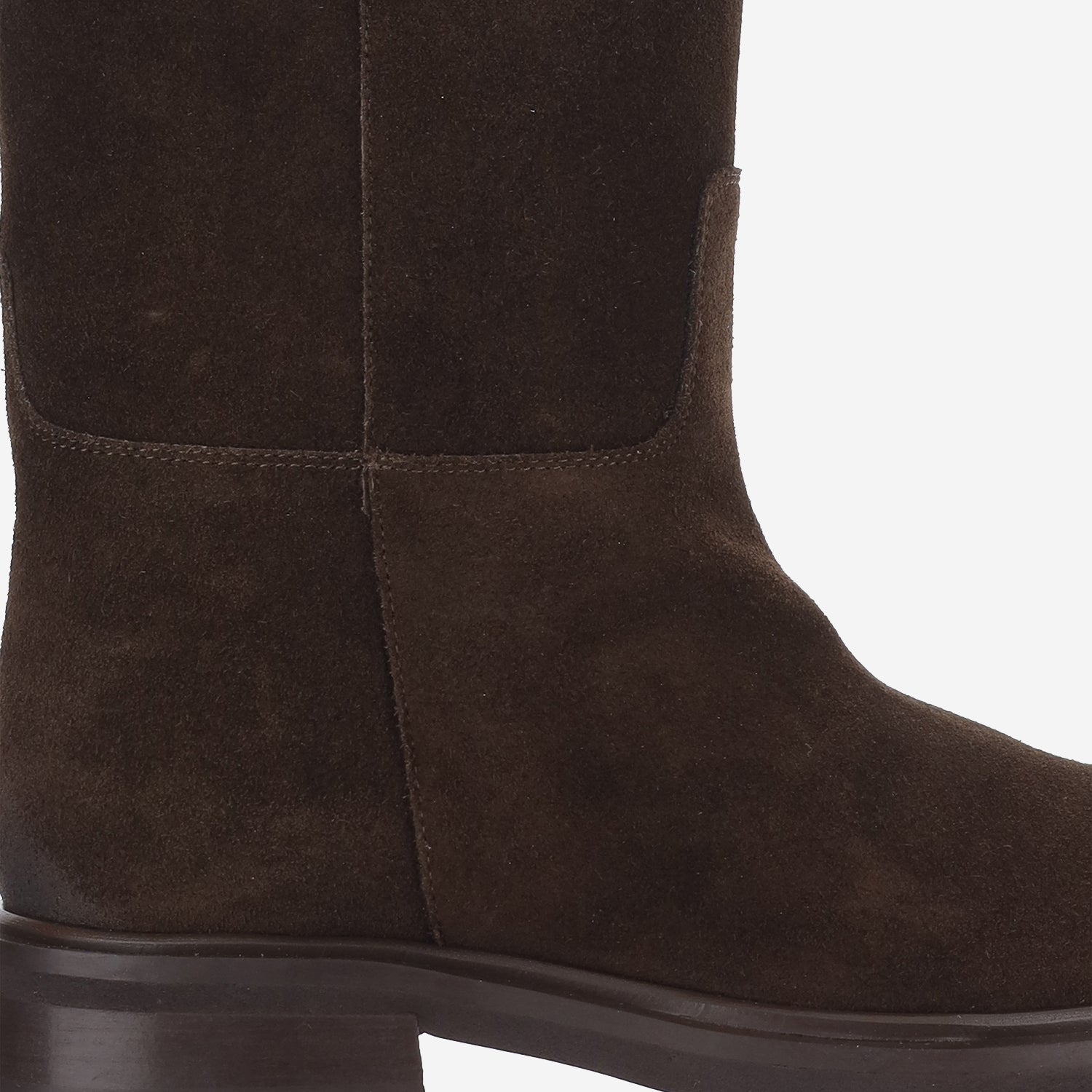STIVALETTI IN SUEDE CON PUNTA TONDA EAP3 VELURTDM POEVE 