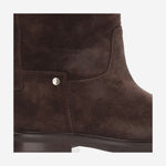 STIVALI IN PELLE SCAMOSCIATA EV01ZIP VELURTDM POEVE 