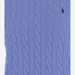 Maglione in lana e cashmere con logo 211971865 004NEWLITCHFIELDBLUE POLO RALPH LAUREN 