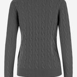 Maglione in lana e cashmere con logo 211971865 501FLANNELGREYHEATHER POLO RALPH LAUREN 