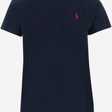 T-SHIRT IN COTONE CON LOGO 211B14605 031CRUISENAVY POLO RALPH LAUREN 