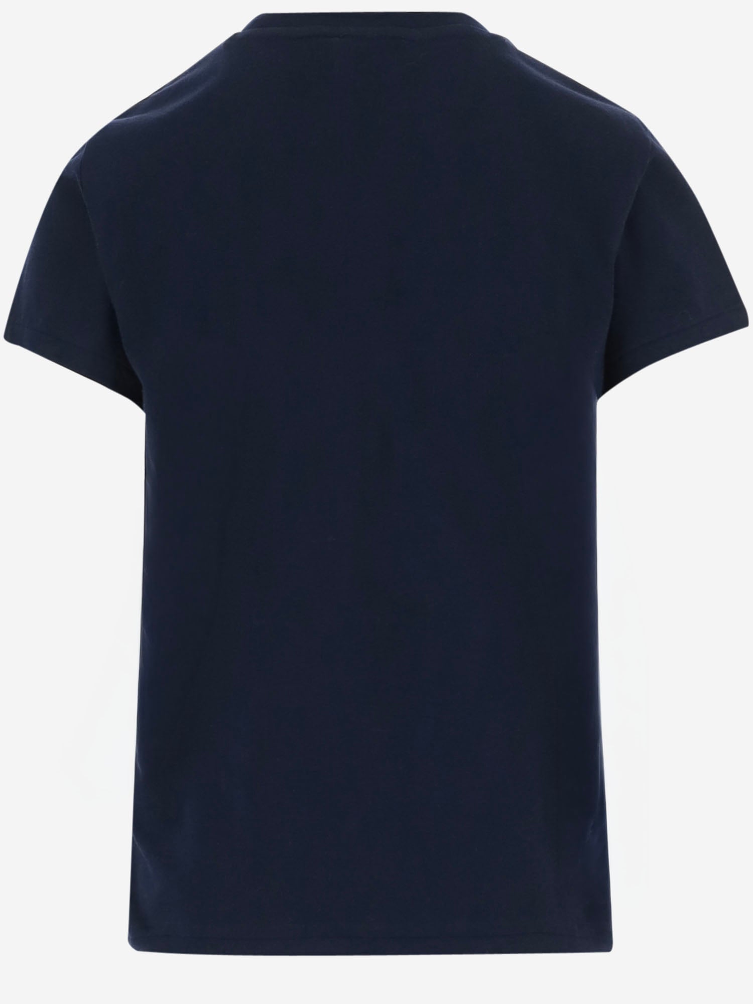 T-SHIRT IN COTONE CON LOGO 211B14605 031CRUISENAVY POLO RALPH LAUREN 