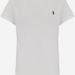 T-SHIRT IN COTONE CON LOGO 211B14605 032WHITE POLO RALPH LAUREN 