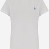 T-SHIRT IN COTONE CON LOGO 211B14605 032WHITE POLO RALPH LAUREN 