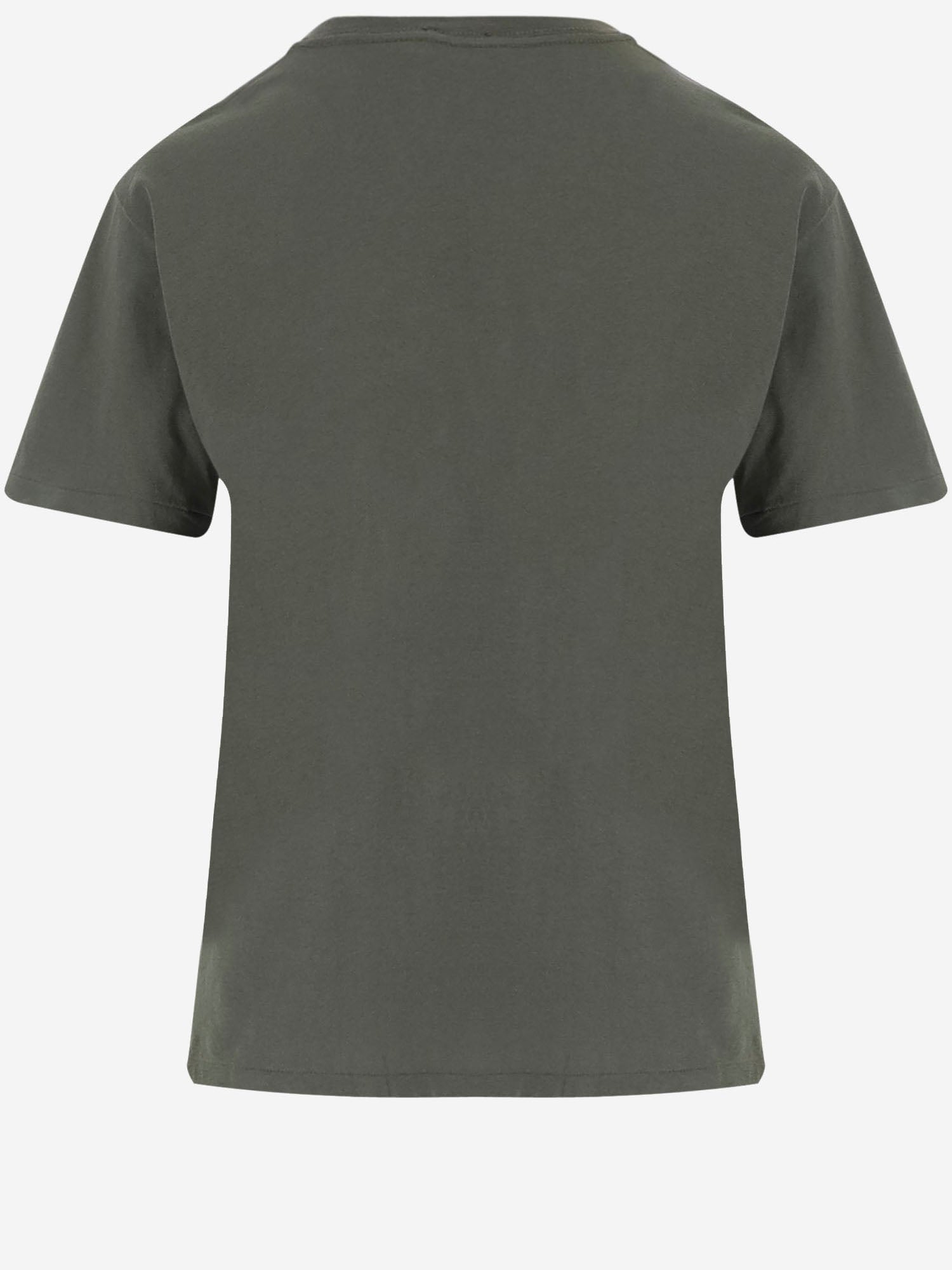 T-SHIRT IN COTONE CON POLO BEAR 211B17806 001DENSEOLIVE POLO RALPH LAUREN 