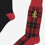 CALZINI IN MISTO COTONE STRETCH IN CONFEZIONE DA DUE PAIA 449P22333 001 POLO RALPH LAUREN 
