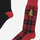 CALZINI IN MISTO COTONE STRETCH IN CONFEZIONE DA DUE PAIA 449P22333 001 POLO RALPH LAUREN 