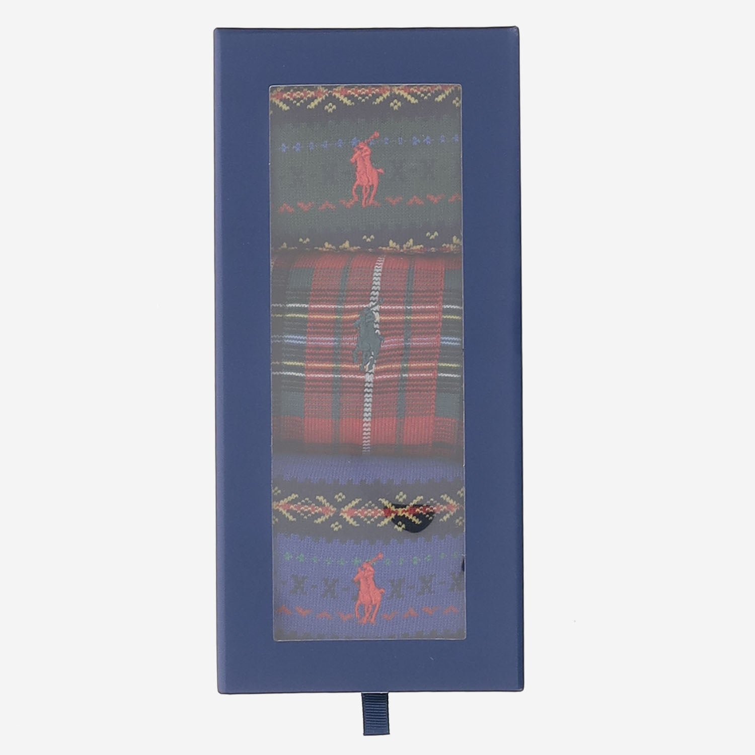 CALZINI IN MISTO COTONE IN CONFEZIONE DA TRE PAIA 449P22355 001 POLO RALPH LAUREN 