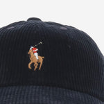 CAPPELLO DA BASEBALL IN VELLUTO DI COTONE STRETCH 710847175 005 POLO RALPH LAUREN 