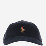 CAPPELLO DA BASEBALL IN VELLUTO DI COTONE STRETCH 710847175 005 POLO RALPH LAUREN 