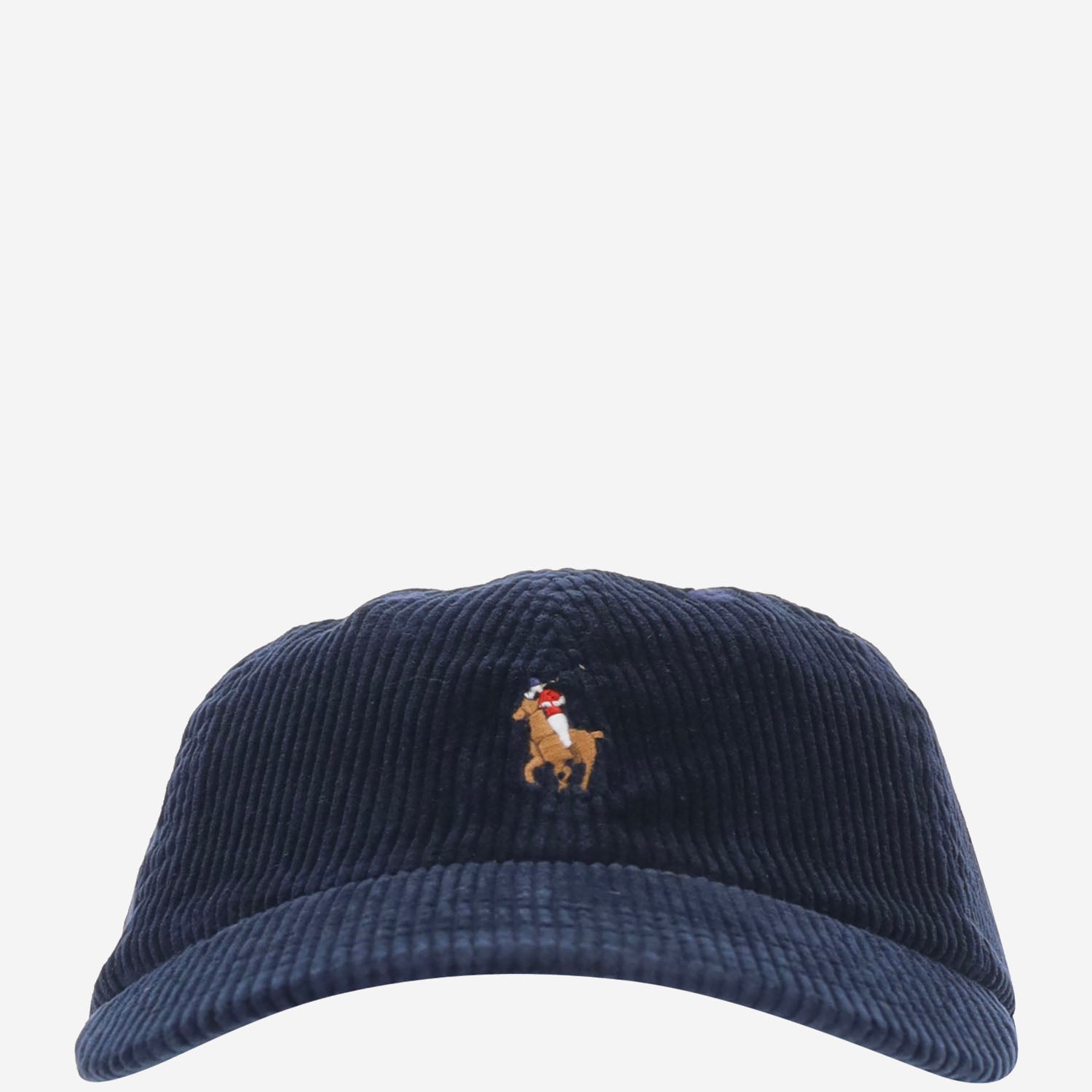 CAPPELLO DA BASEBALL IN VELLUTO DI COTONE STRETCH 710847175 006 POLO RALPH LAUREN 