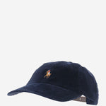 CAPPELLO DA BASEBALL IN VELLUTO DI COTONE STRETCH 710847175 006 POLO RALPH LAUREN 