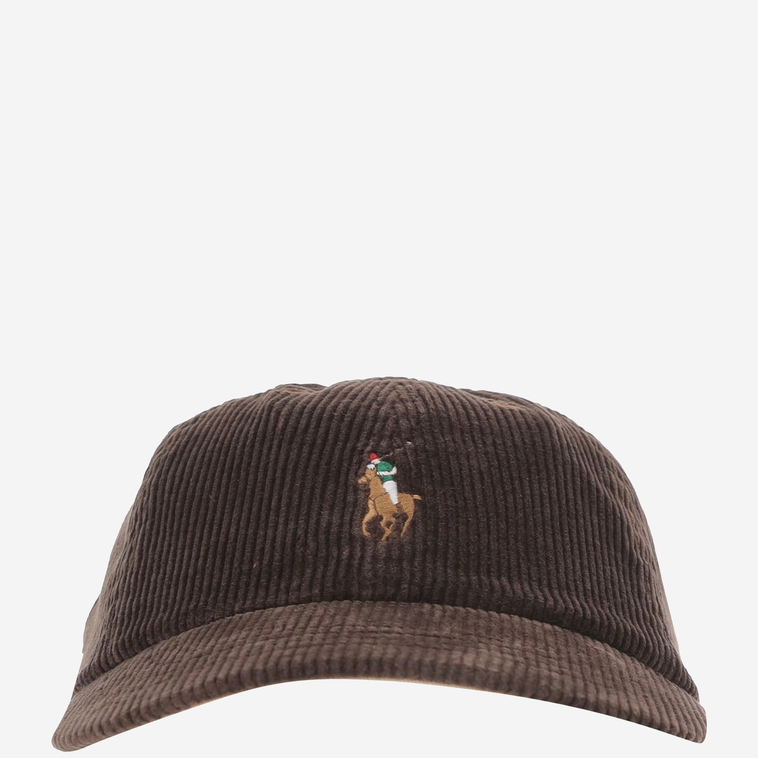 CAPPELLO DA BASEBALL IN VELLUTO DI COTONE STRETCH 710847175 500 POLO RALPH LAUREN 