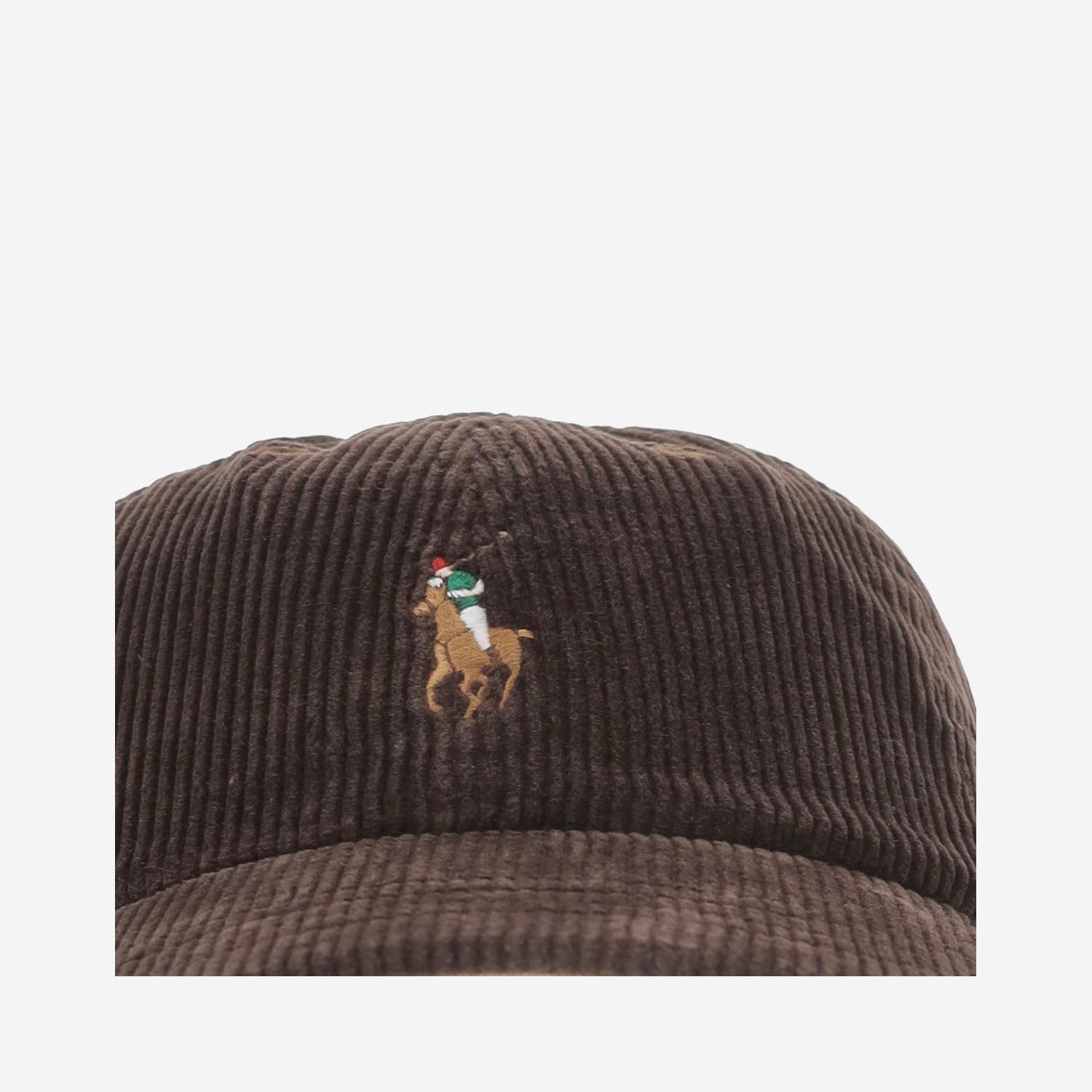 CAPPELLO DA BASEBALL IN VELLUTO DI COTONE STRETCH 710847175 500 POLO RALPH LAUREN 