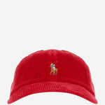 CAPPELLO DA BASEBALL IN VELLUTO DI COTONE STRETCH 710847175 504 POLO RALPH LAUREN 