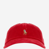 CAPPELLO DA BASEBALL IN VELLUTO DI COTONE STRETCH 710847175 504 POLO RALPH LAUREN 