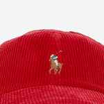 CAPPELLO DA BASEBALL IN VELLUTO DI COTONE STRETCH 710847175 504 POLO RALPH LAUREN 