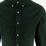 CAMICIA IN VELLUTO A COSTE 710853123 500 POLO RALPH LAUREN 
