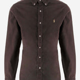 CAMICIA IN VELLUTO A COSTE 710853123 503 POLO RALPH LAUREN 