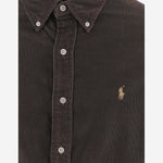 CAMICIA IN VELLUTO A COSTE 710853123 503 POLO RALPH LAUREN 
