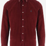 CAMICIA IN VELLUTO A COSTE 710853123 505 POLO RALPH LAUREN 