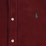 CAMICIA IN VELLUTO A COSTE 710853123 505 POLO RALPH LAUREN 