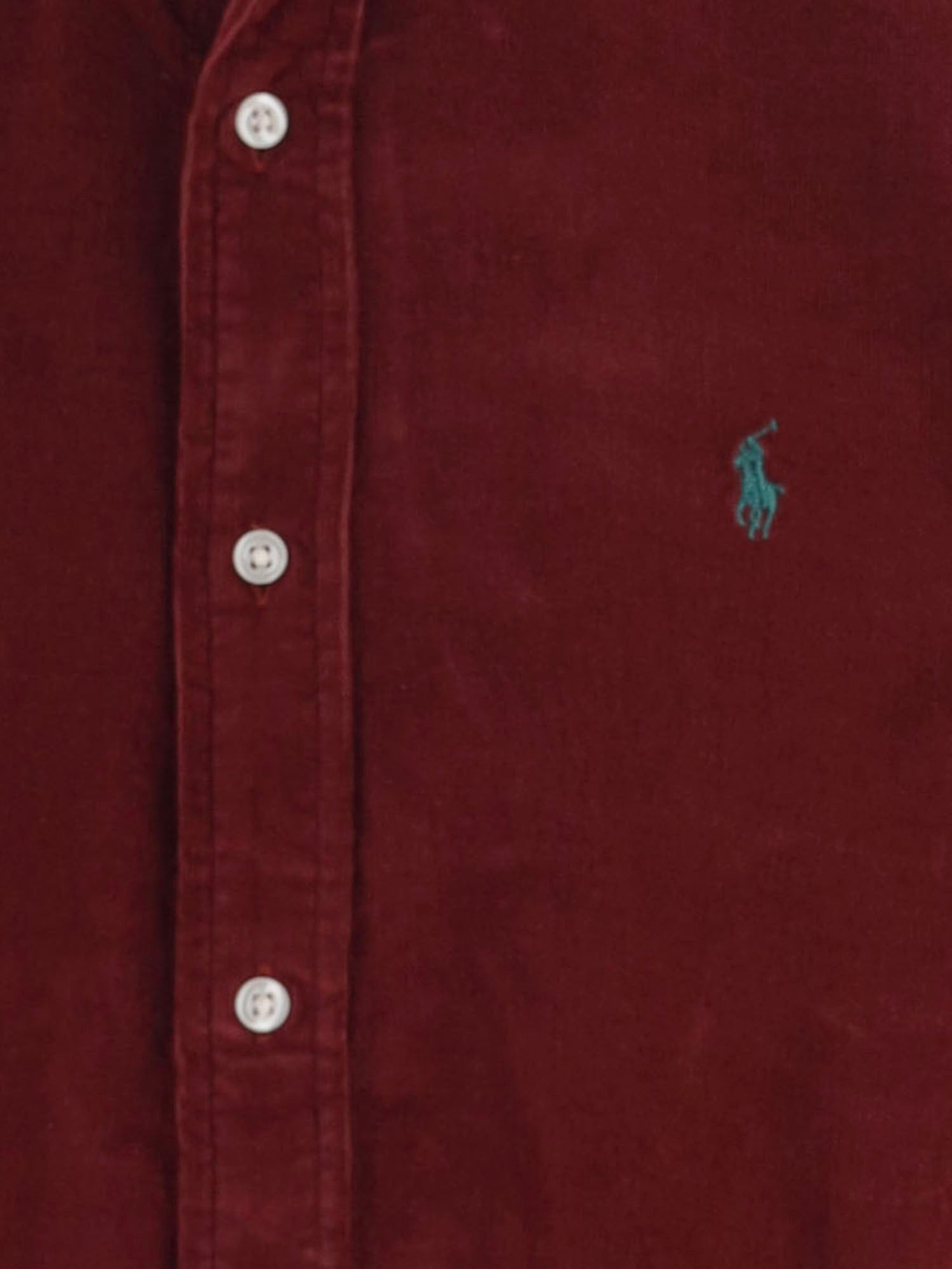 CAMICIA IN VELLUTO A COSTE 710853123 505 POLO RALPH LAUREN 