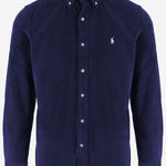 CAMICIA IN VELLUTO A COSTE 710853123 506 POLO RALPH LAUREN 