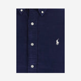 CAMICIA IN VELLUTO A COSTE 710853123 506 POLO RALPH LAUREN 